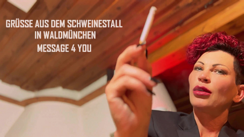 Grüße aus dem Schweinestall in Waldmünchen - POV